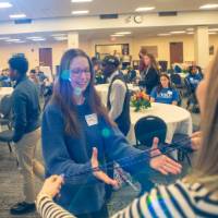 Students receive honor cords